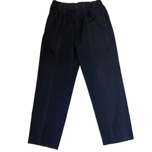 Vintage Bugle Boy Company Khakis Mens Jeans Navy Blue Size 34x32 Pants